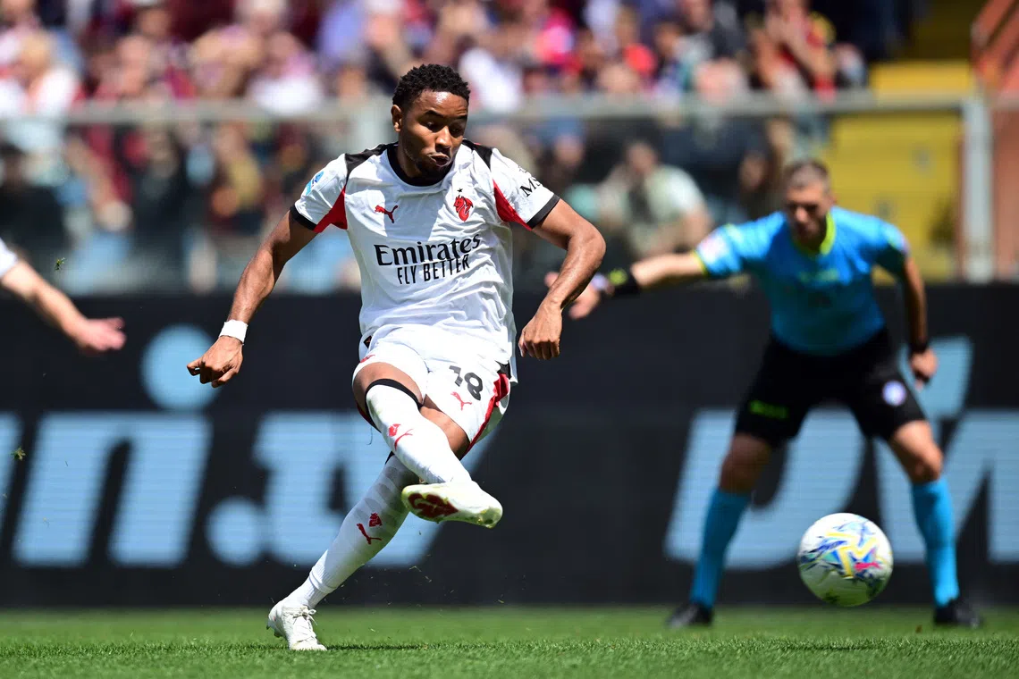 RB Leipzig have signed French forward Christopher Nkunku from AC Milan on loan with an option to buy.