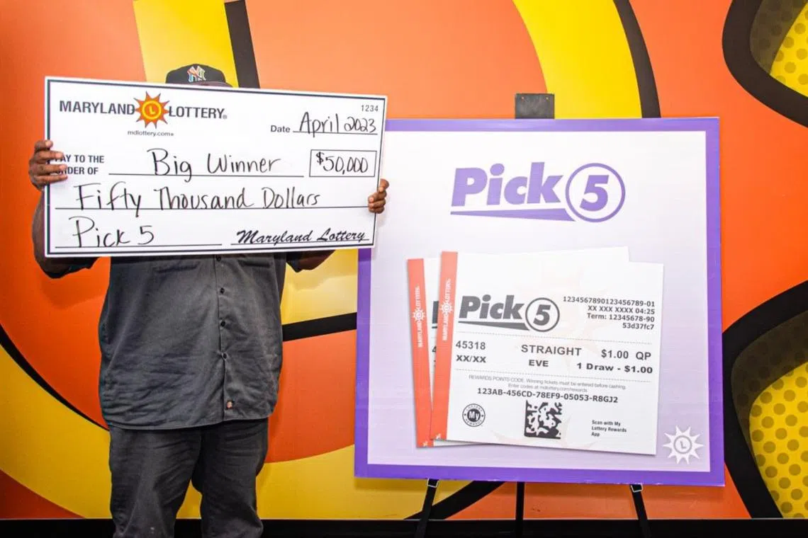 The truck driver, who wants to remain anonymous, claimed his latest US$50,000 prize on April 13. 