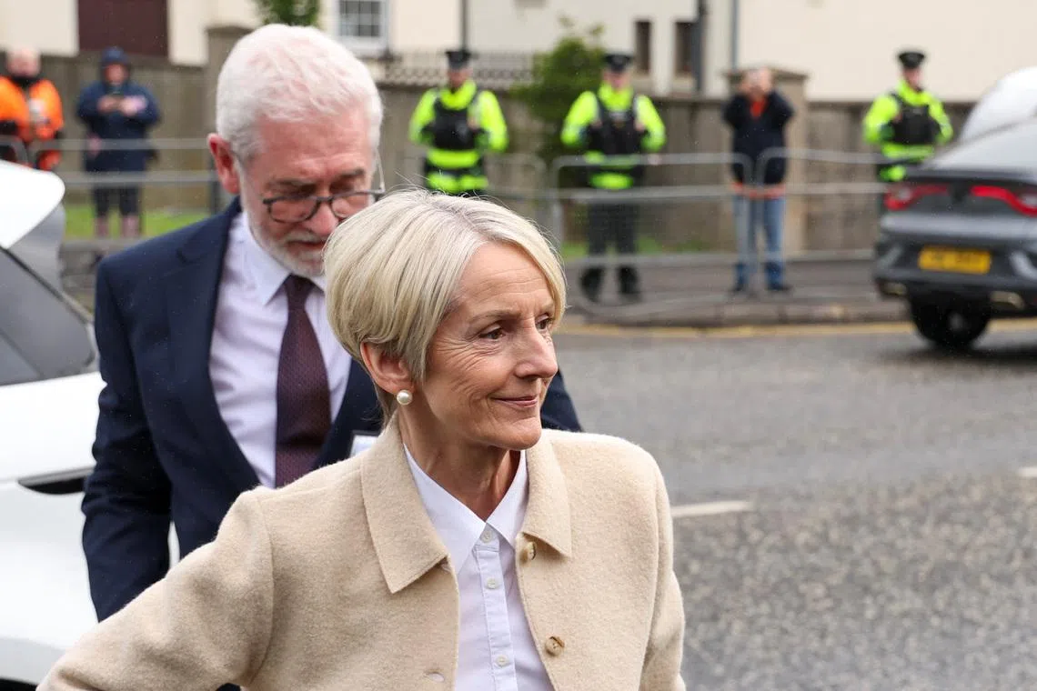 Wife of Northern Ireland politician Jeffrey Donaldson unfit for trial on sex offence charges