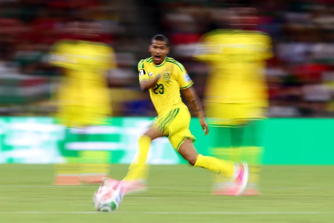 Jayden Adams in action during the World Cup match against South Korea. The cause of his death on July 11 has not been revealed.