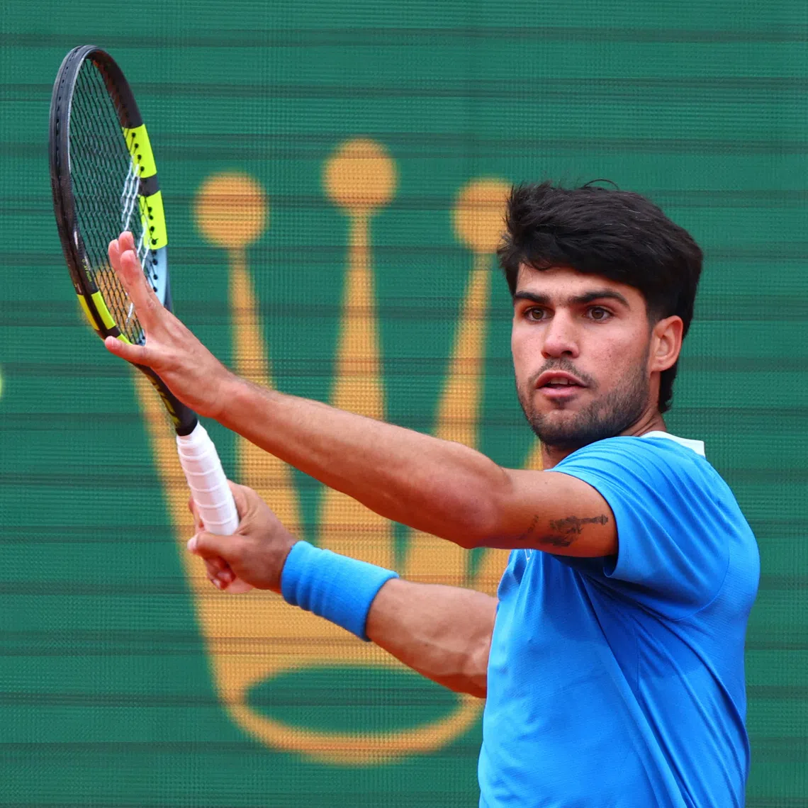 Spanish star Carlos Alcaraz is recovering from a wrist injury he suffered in Barcelona in April.