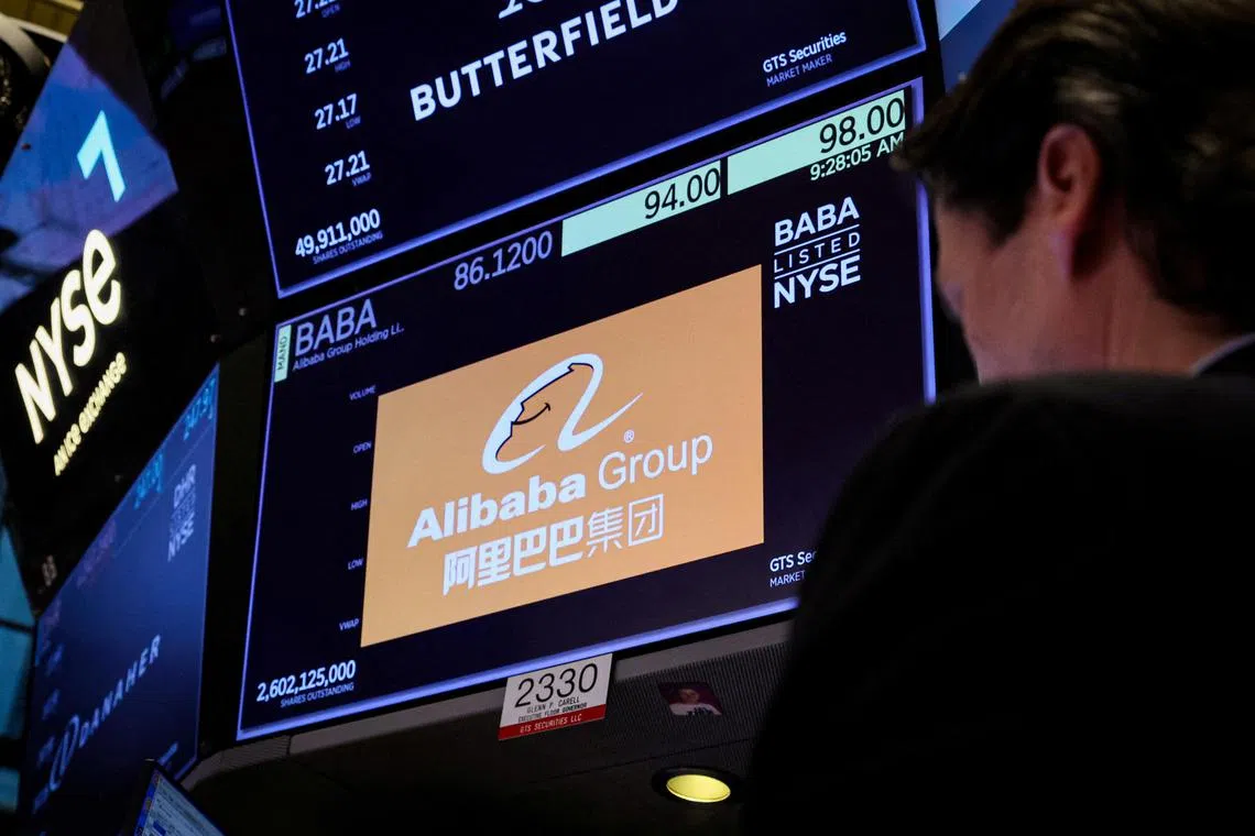 Alibaba's Hong Kong shares soared in a vote of confidence from investors after the company announced a major restructuring plan.