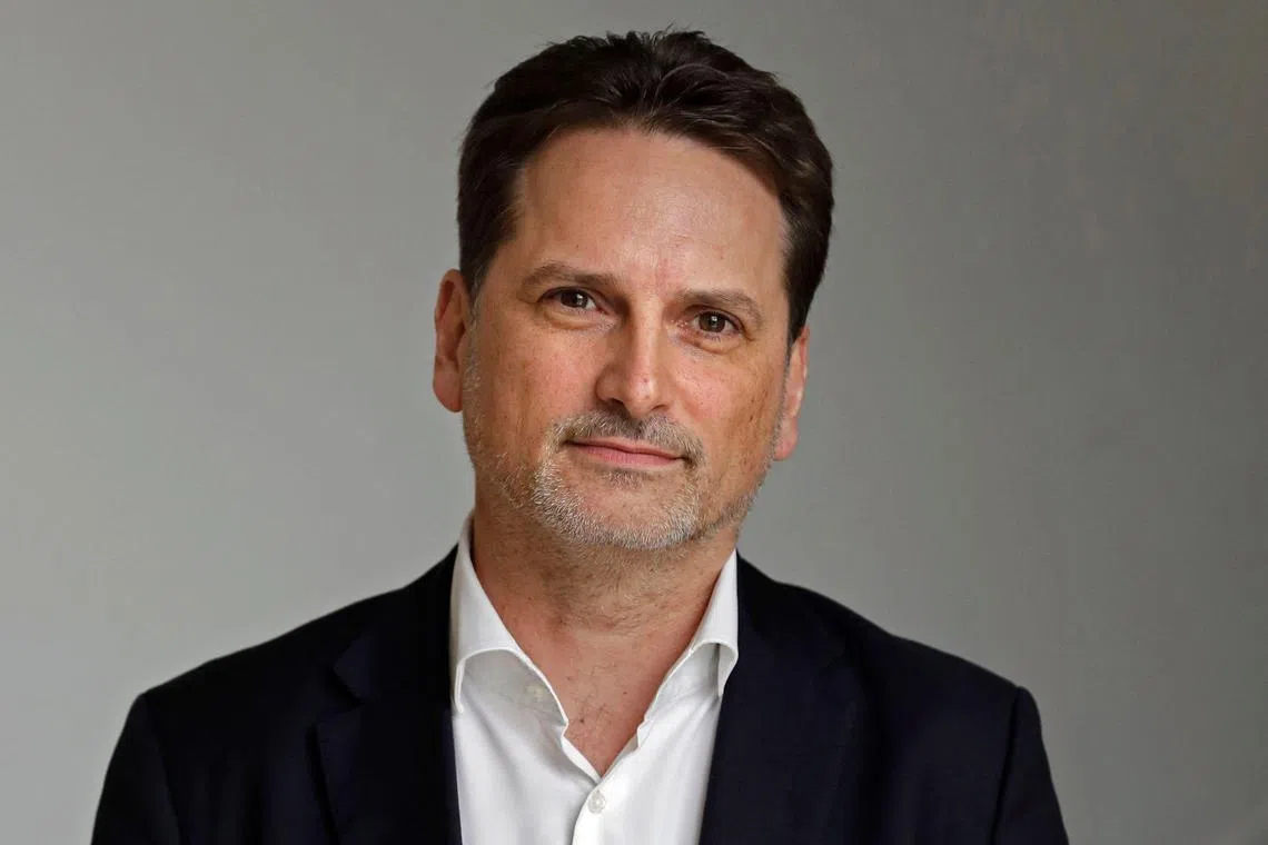 (FILES) Pierre Krahenbuhl, Commissioner General for the United Nations Relief and Works Agency for Palestine Refugees (UNRWA), looks on during an interview in Jerusalem on January 19, 2018. The international Red Cross said on December 22, 2023 it had appointed Pierre Krahenbuhl, a controversial former head of the UN agency for Palestinian refugees, as its director-general. (Photo by THOMAS COEX / AFP)