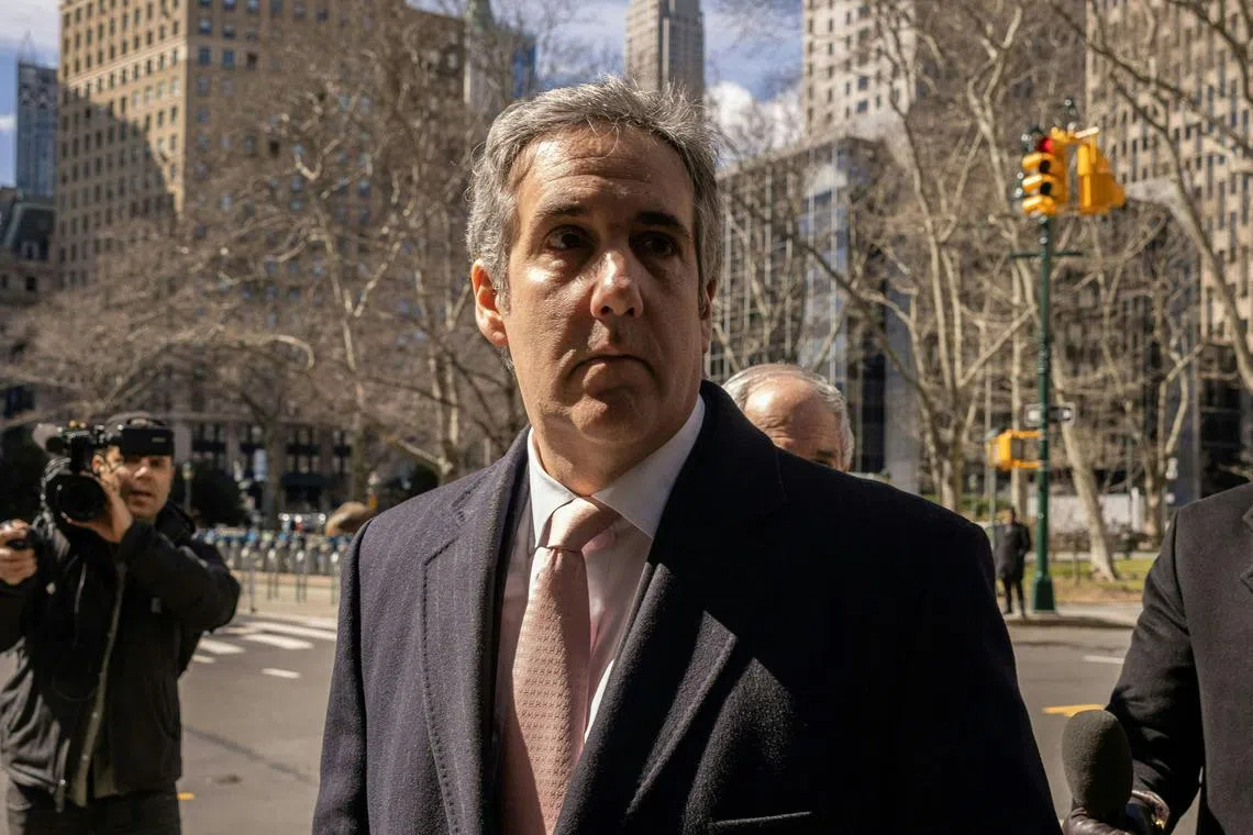 Mr Donald Trump’s former fixer Michael Cohen pleaded guilty to federal fraud and campaign finance charges in 2018.