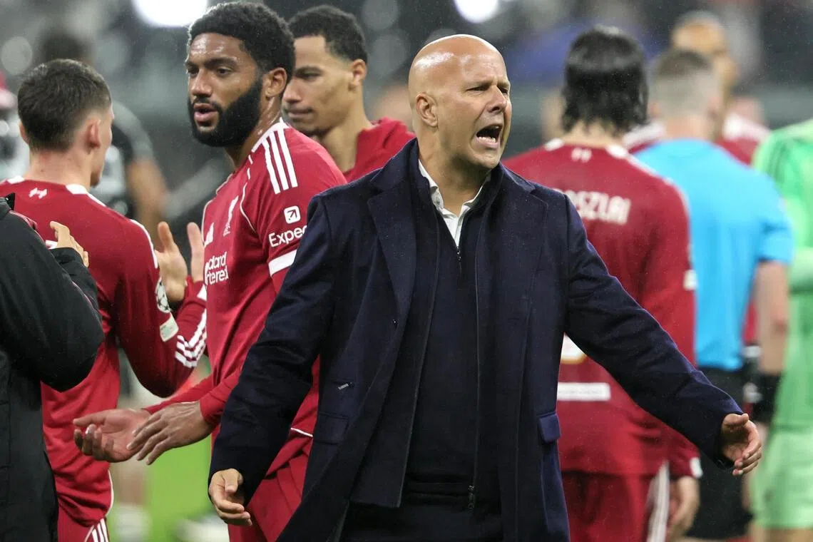 Liverpool manager Arne Slot will be hoping to build on the 5-1 Champions League win over Eintracht Frankfurt when his side take on Brentford in the Premier League.