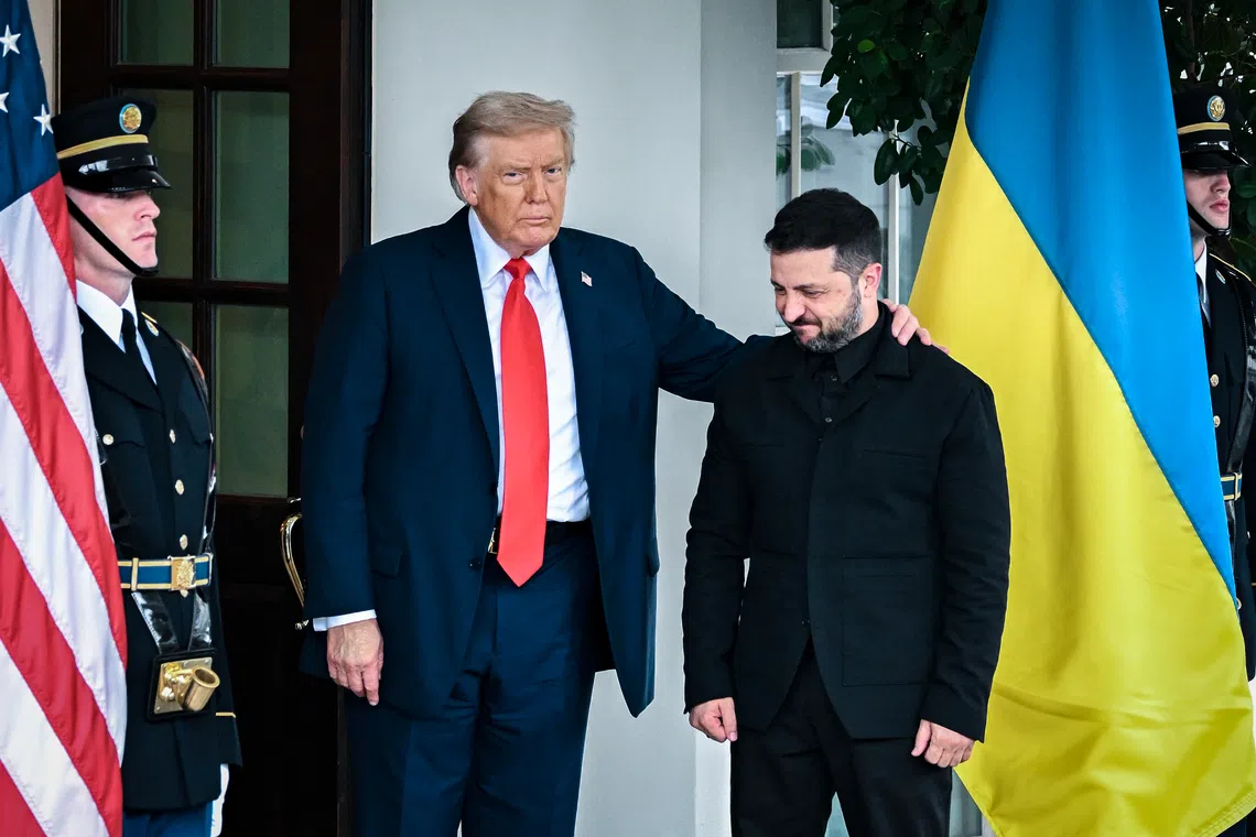 US President Donald Trump has said that if Ukrainian President Volodymyr Zelensky refuses to accept the terms, “then he can continue to fight his little heart out”.