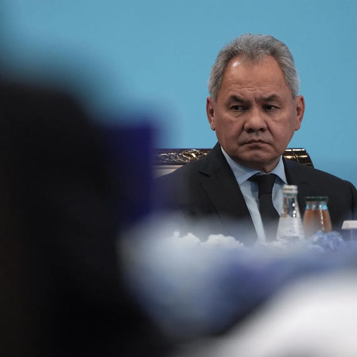 Russia's Security Council Secretary Sergei Shoigu attends the Collective Security Treaty Organisation (CSTO) summit in Astana, Kazakhstan, November 28, 2024. REUTERS/Turar Kazangapov