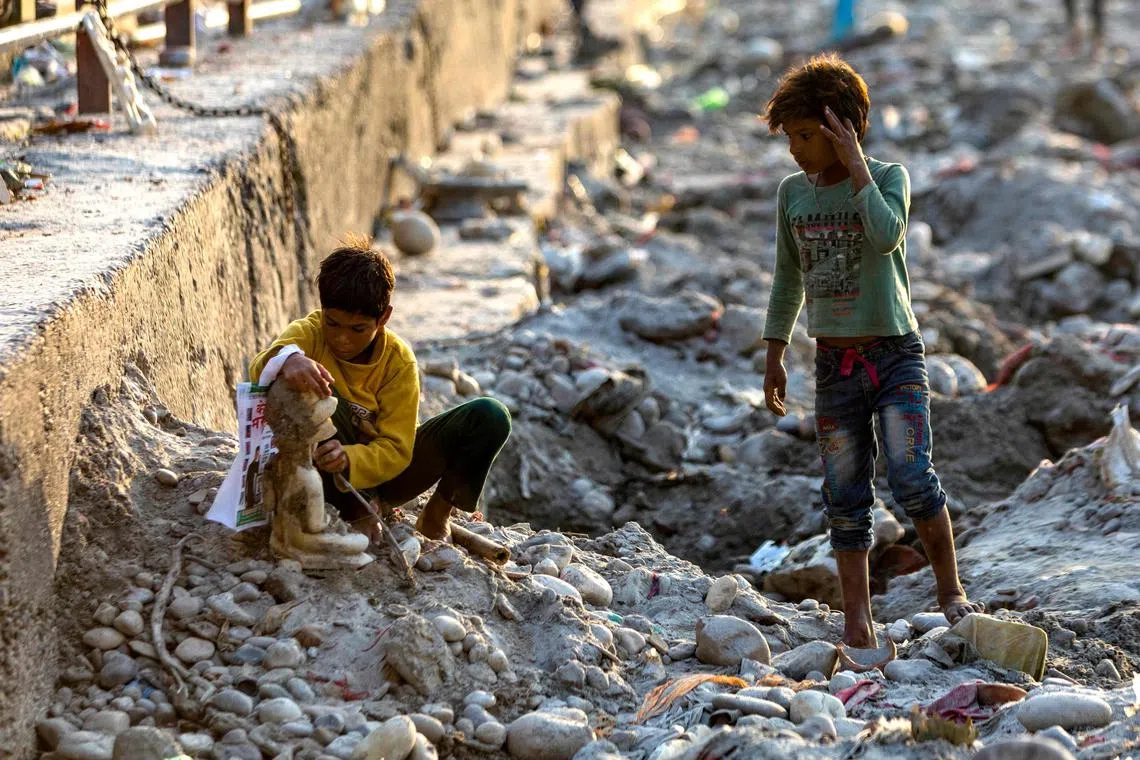 India has the highest rate of child wasting in the world.