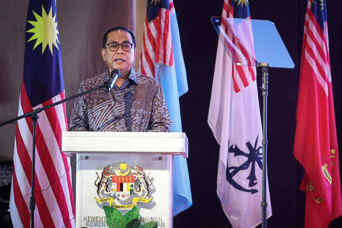 Khaled Nordin said the government had already paid nearly 95 per cent of the contract value.