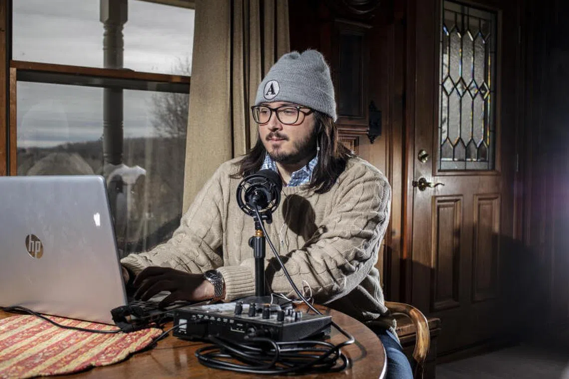 Mr Luca Alboretti was looking to supplement his income as a real estate agent in 2018 when he created an online store selling golf products.