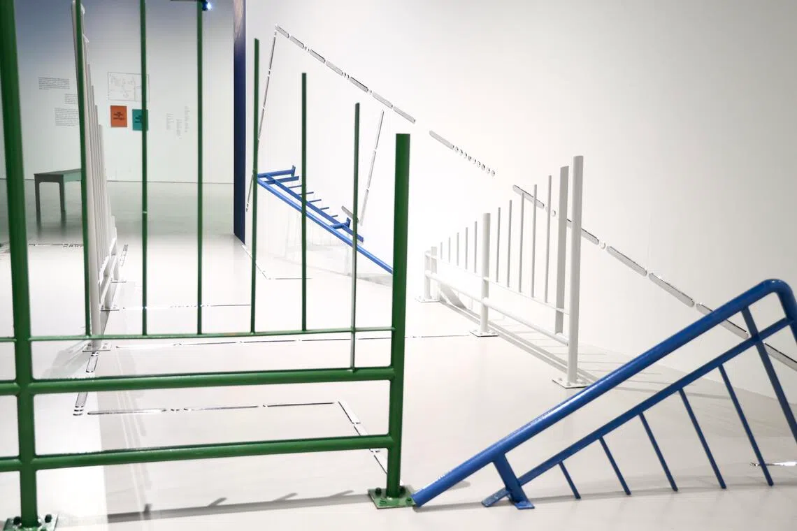 Visitors can step into Jason Wee’s Labyrinths (2017).