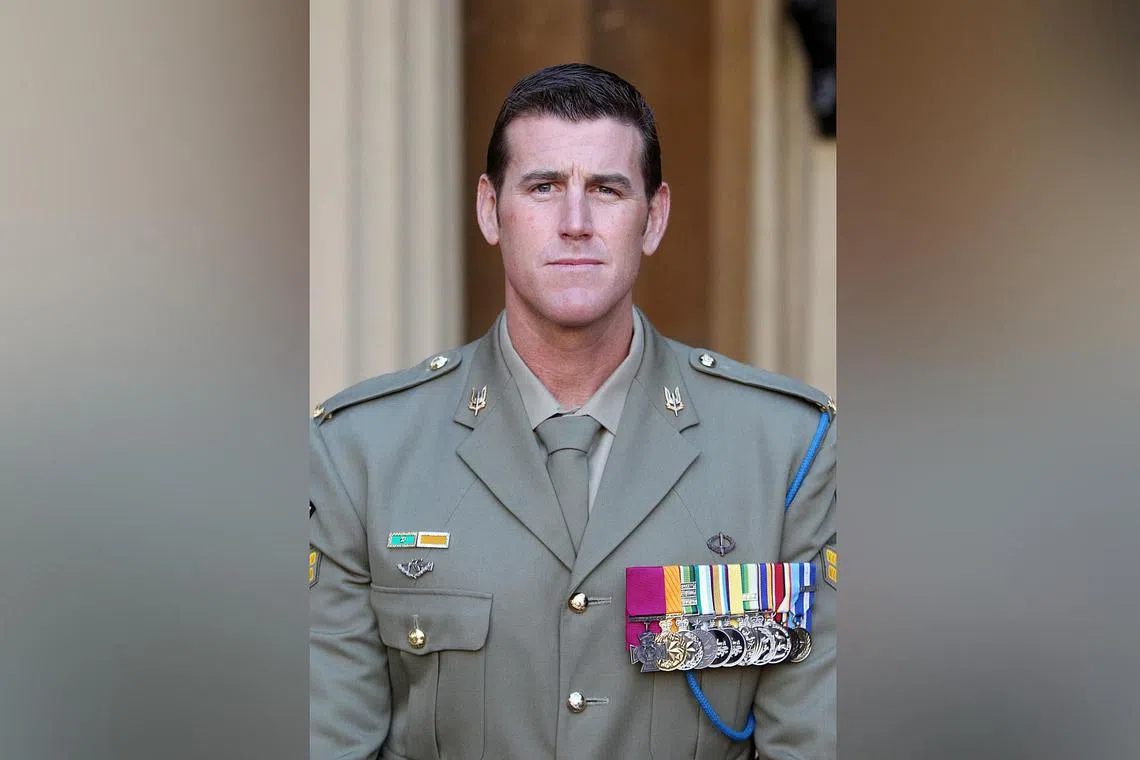 Mr Ben Roberts-Smith was seen as a national hero for his actions during six tours of Afghanistan from 2006 to 2012 and military citations.