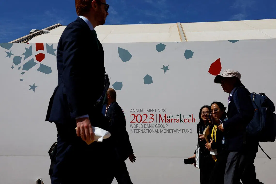 The International Monetary Fund released its latest World Economic Outlook report on Oct 10.