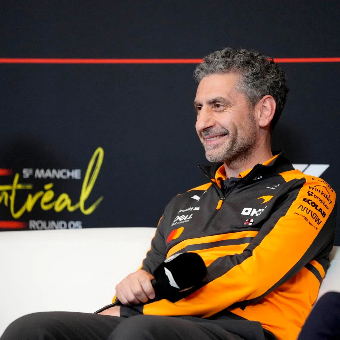 Formula One F1 - Canadian Grand Prix - Circuit Gilles Villeneuve, Montreal, Quebec, Canada - May 22, 2026 McLaren team principal Andrea Stella during a press conference ahead of the Canadian Grand Prix REUTERS/Mathieu Belanger