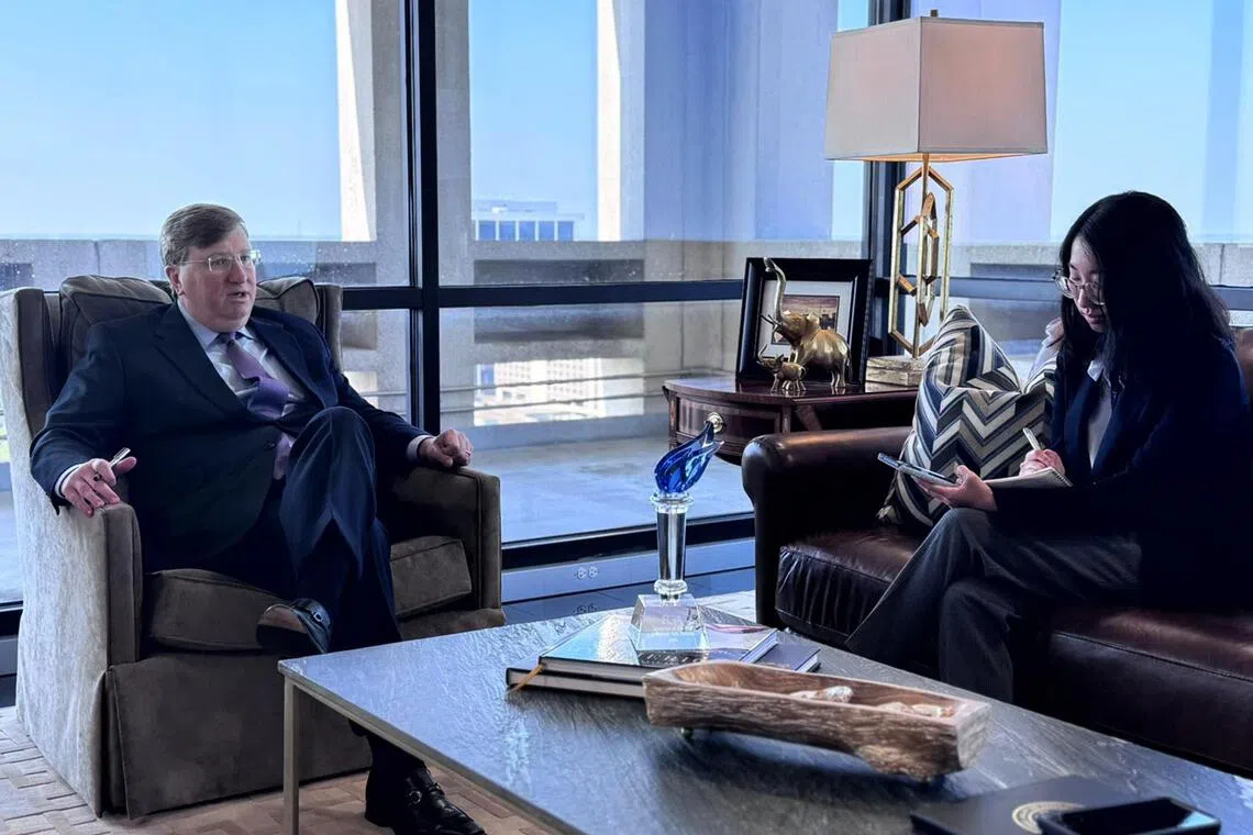 sausa20 - Mississippi governor Tate Reeves.

pix taken by me - SUE-ANN TAN.