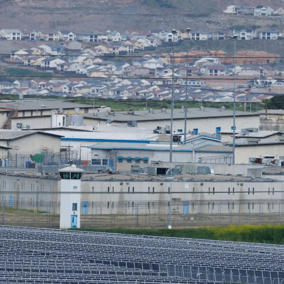 A view shows the Richard J. Donovan Correctional Facility state prison in San Diego, California, U.S., April 16, 2025. REUTERS/Mike Blake/File Photo