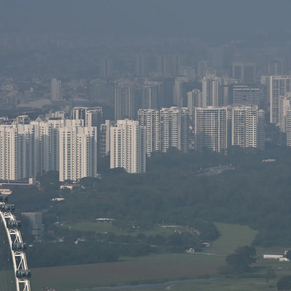 NEA said that it will continue to closely monitor the haze situation and provide further updates if the situation changes.