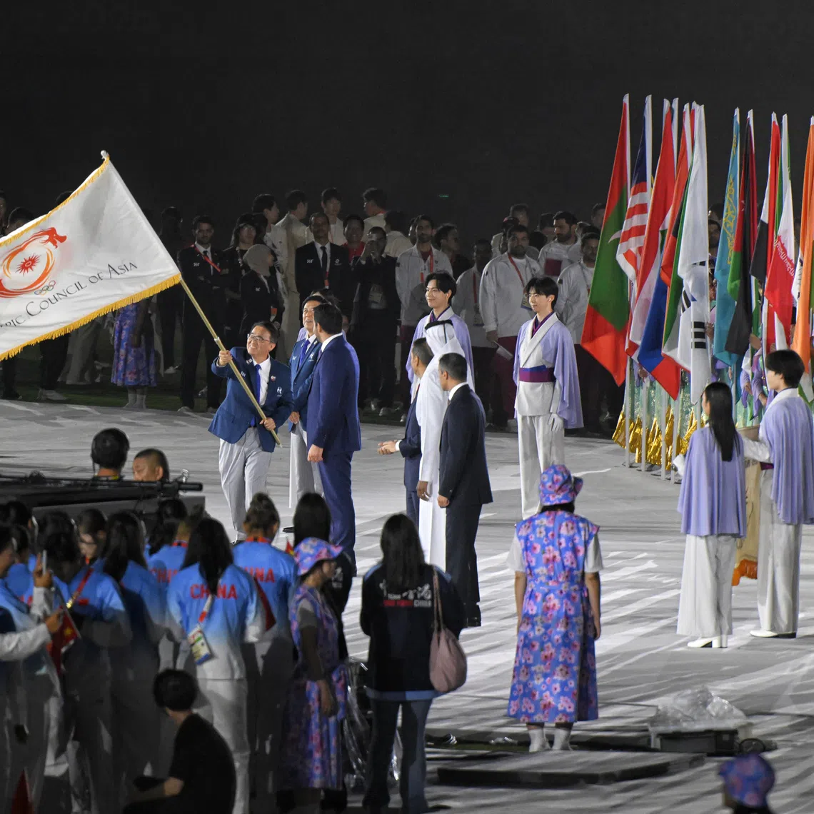 The aim is to help provide barrier-free facilities to athletes participating in the Asian Para Games opening on Oct 18.