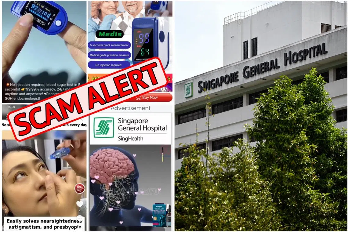 SGH said it has come to its attention that advertisements on social media platforms are using its logo to promote health products.