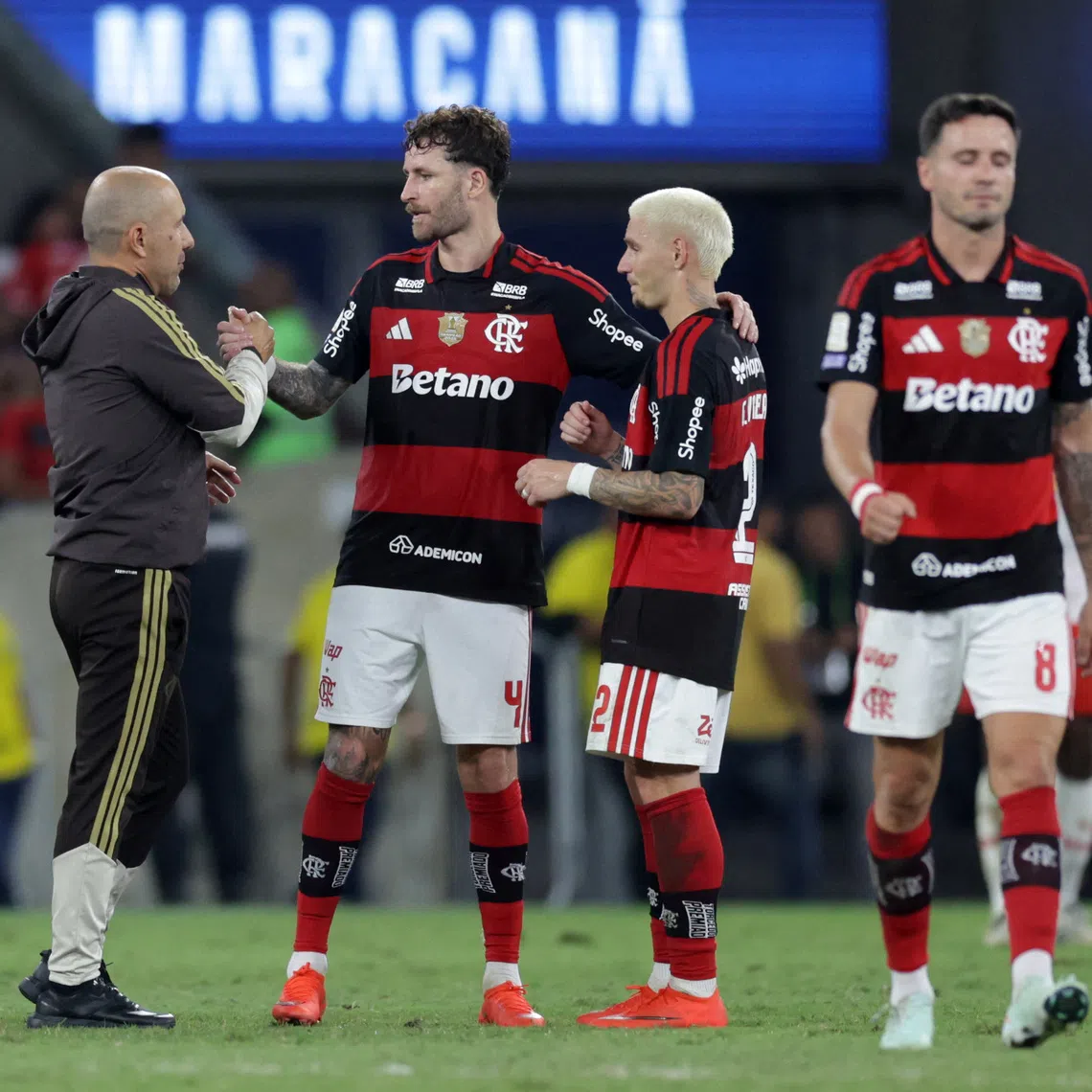 Flamengo, the reigning Libertadores and Brasileirao champion, has the biggest annual sponsorship deal in South American football history with Betano, worth US$46 million.