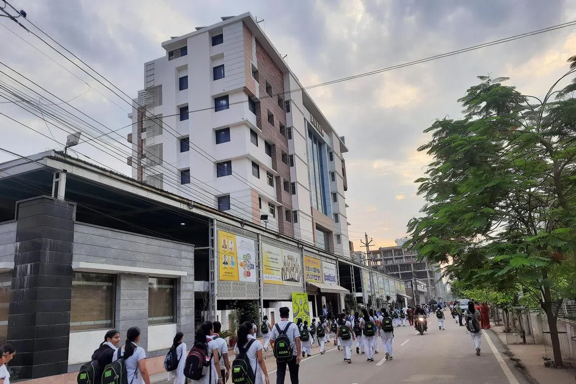 ddkota - With more than 125,000 classroom students in Kota, Allen Career Institute is the city's biggest coaching enterprise. Credit: Debarshi Dasgupta