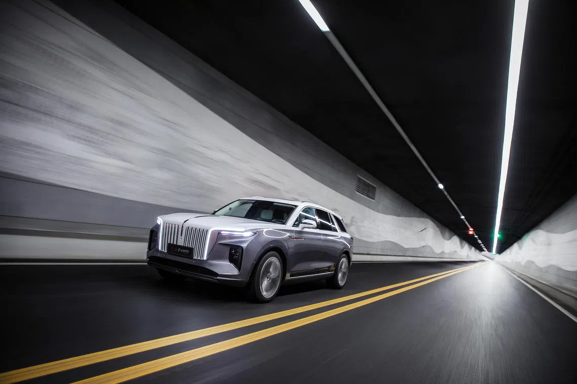 nthongqi17 - The Hongqi E-HS9 will kick off the launch of the premium Chinese brand in Singapore in the first half of 2026.

Credit: Hongqi