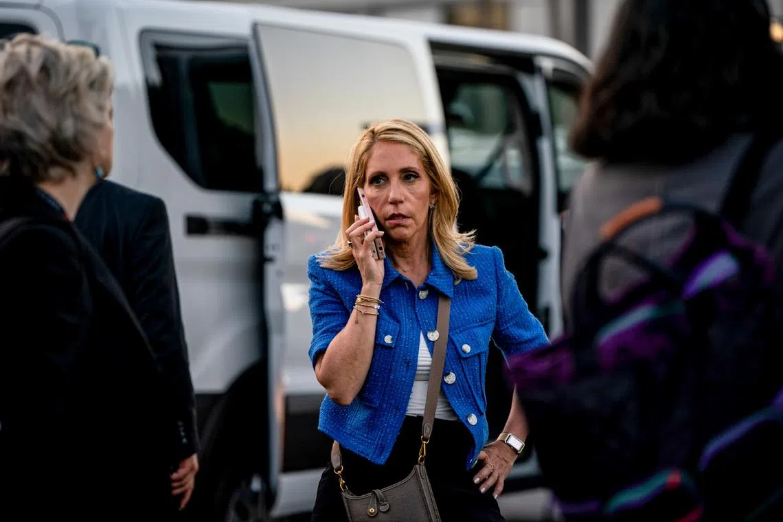 CNN political anchor Dana Bash has interviewed Ms Harris on three occasions in the past few years. 