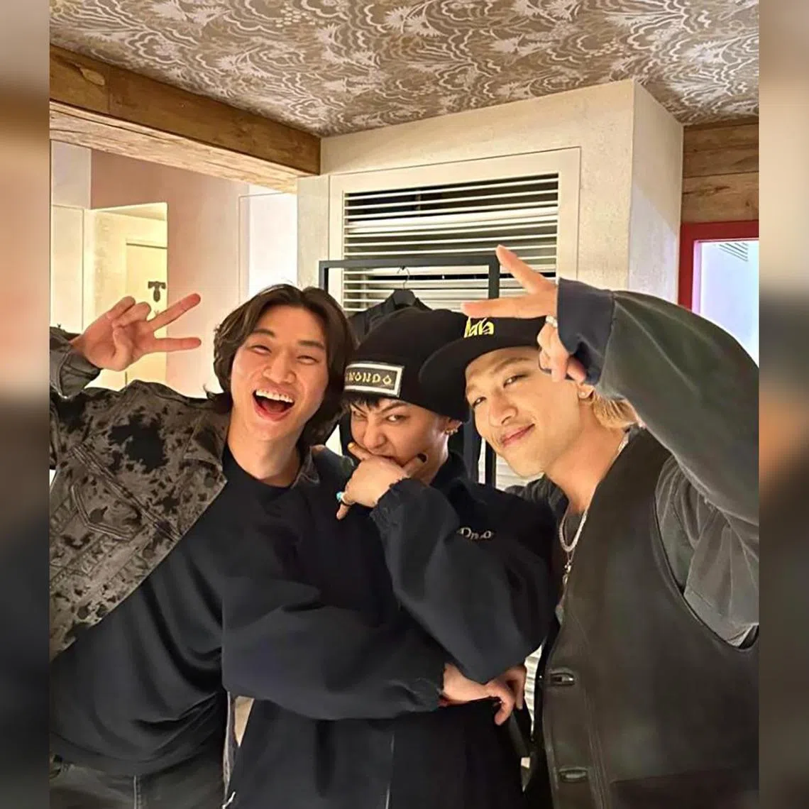 The tour will feature the three members (from left) Daesung, G-Dragon and Taeyang of BigBang.