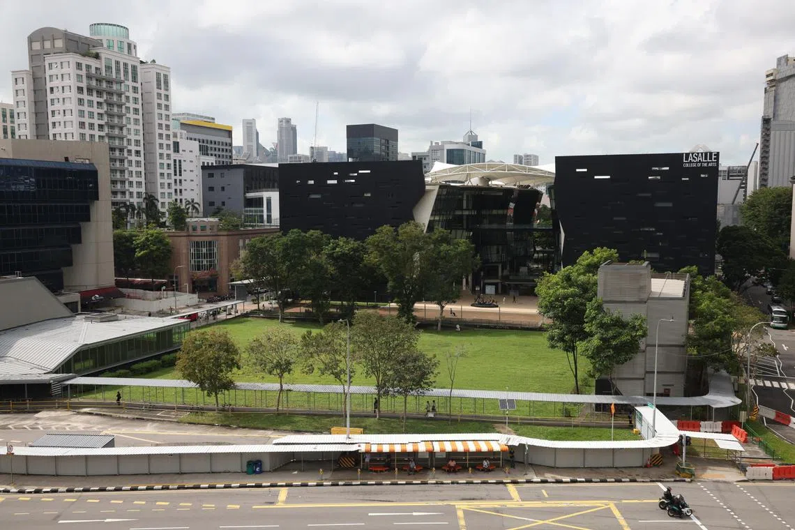 As at January, there have been no signs of work beginning on the site earmarked for the building.