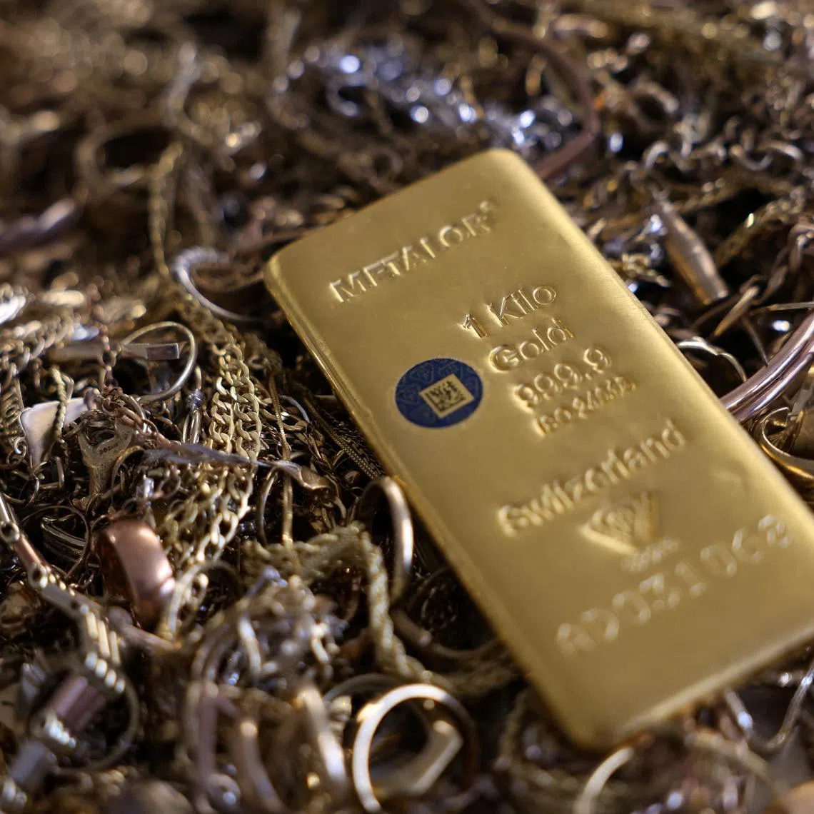 US gold futures for August delivery slid 2.5 per cent to US$4,050.