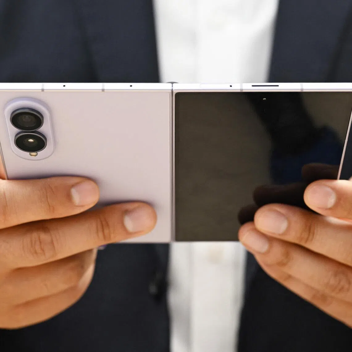 Samsung is hyping its pre-order performance just weeks before Apple is due to launch its long-awaited folding iPhone.