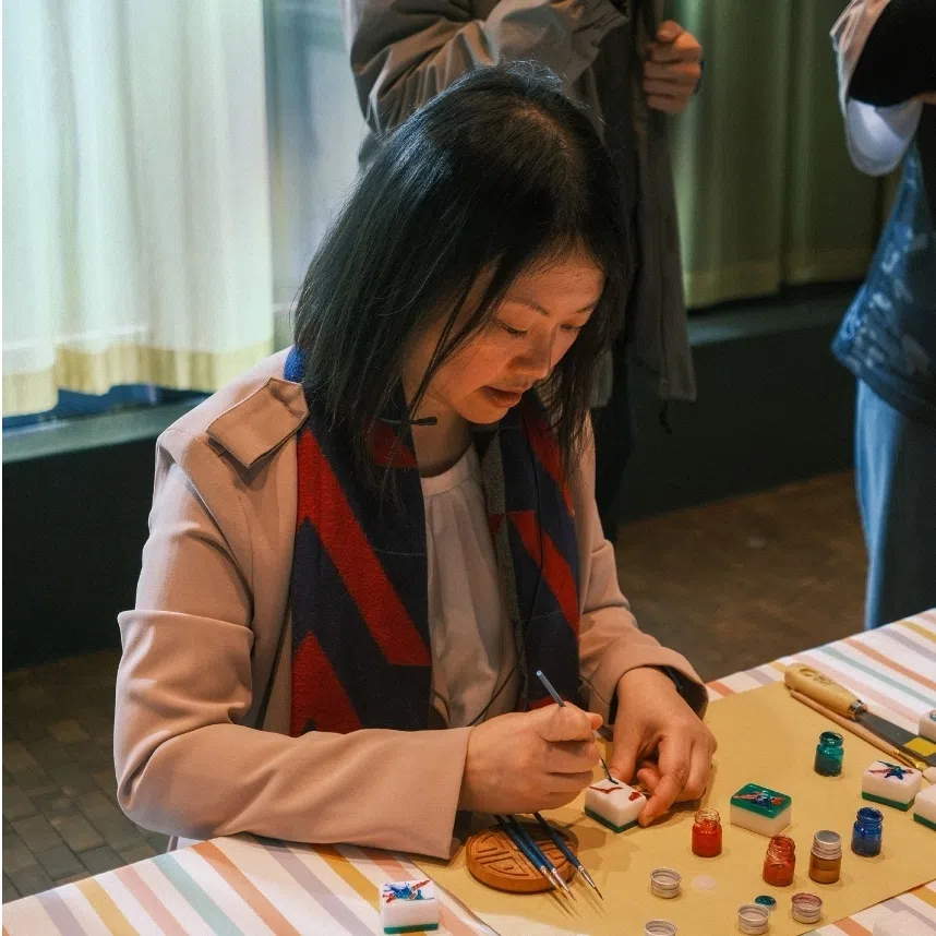 mahjong tile carving, traditional crafts, Hong Kong art