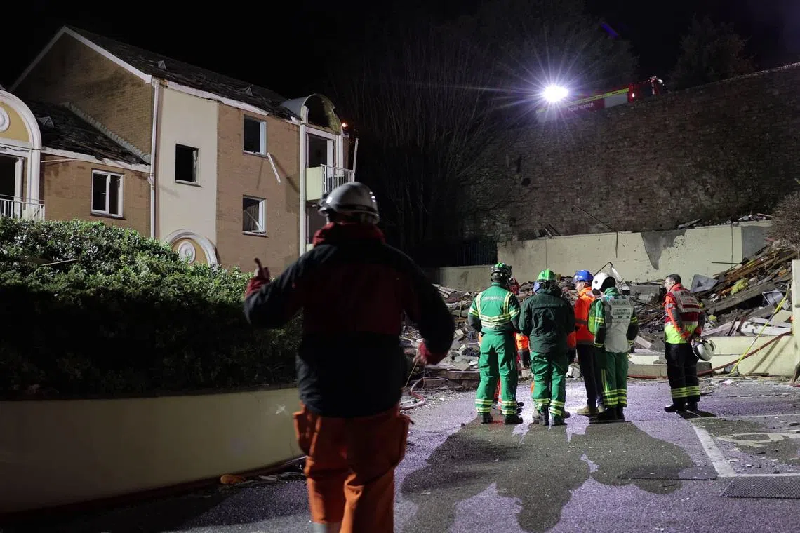 Kathleen McGinness lived in a building adjacent to the one that collapsed