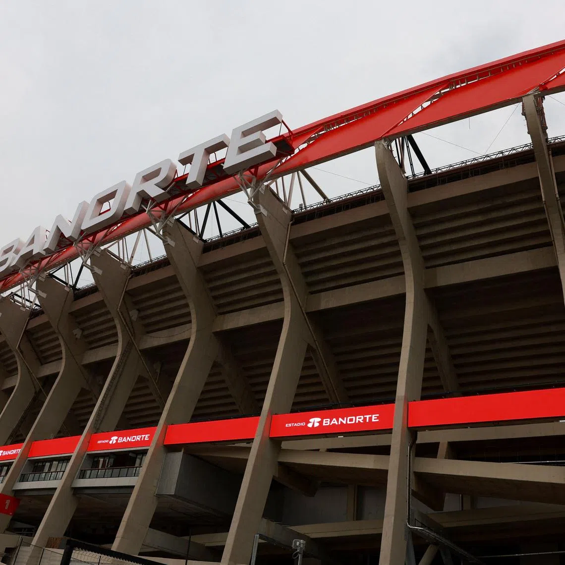 A general view of the Mexico City Stadium as Mexico prepares for the 2026 FIFA World Cup co-hosted by the United States, Canada and Mexico, in Mexico City, Mexico April 21, 2026. REUTERS/Raquel Cunha