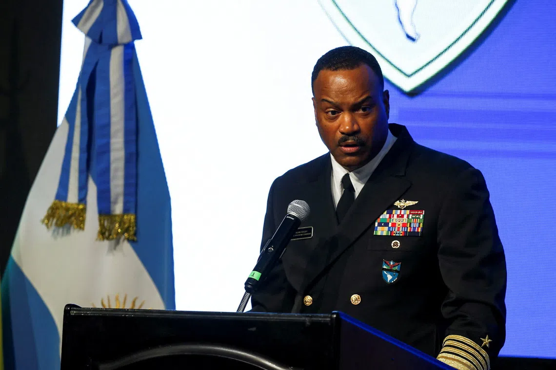 US admiral leading US troops in Latin America to step down