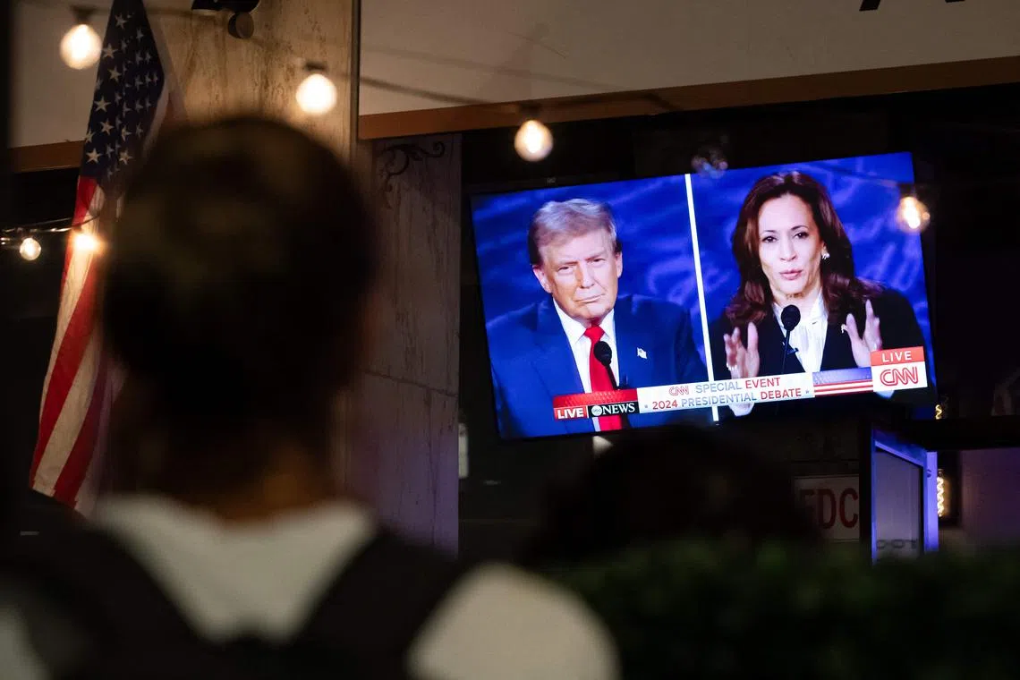 Most US media commentators pronounced Ms Harris the winner, who managed to make Trump look like a candidate from the past in his third attempt to win the White House.