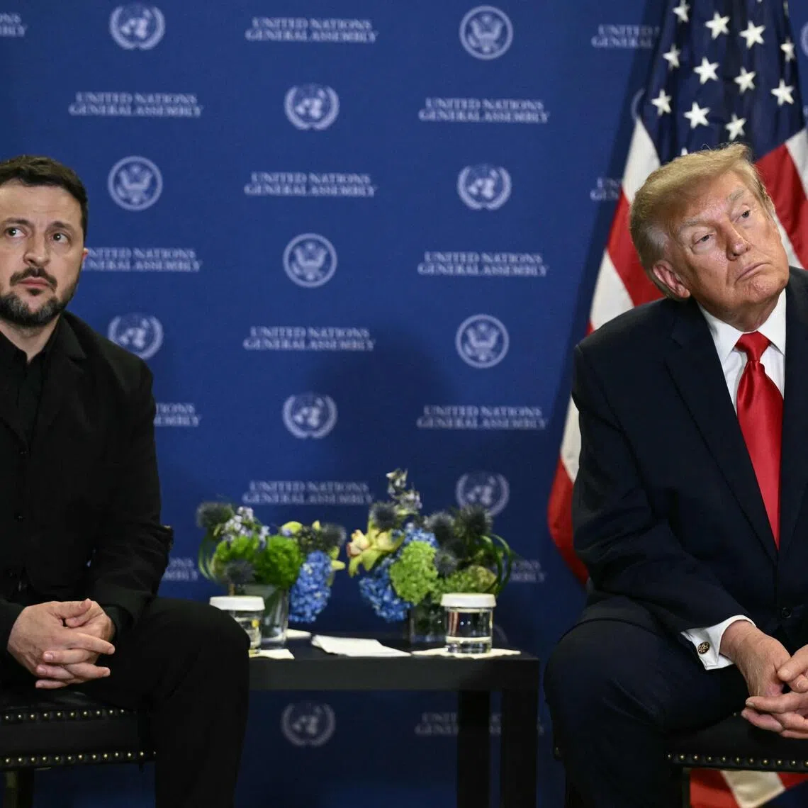 US President Donald Trump and his Ukrainian counterpart Volodymyr Zelensky have clashed as the US leader blocked new sanctions on Russia and struck a diesel deal with Moscow.