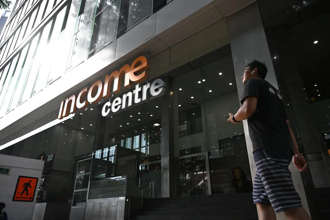 Income Centre on July 30, 2024. Allianz has offered to buy a stake  in home-grown Income Insurance.