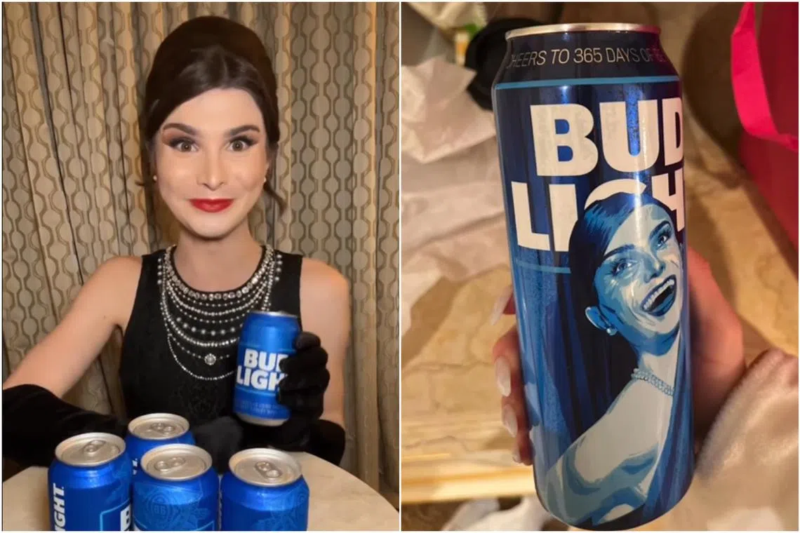 Ms Dylan Mulvaney posted a video on Instagram showing off a custom Bud Light can featuring her face. 