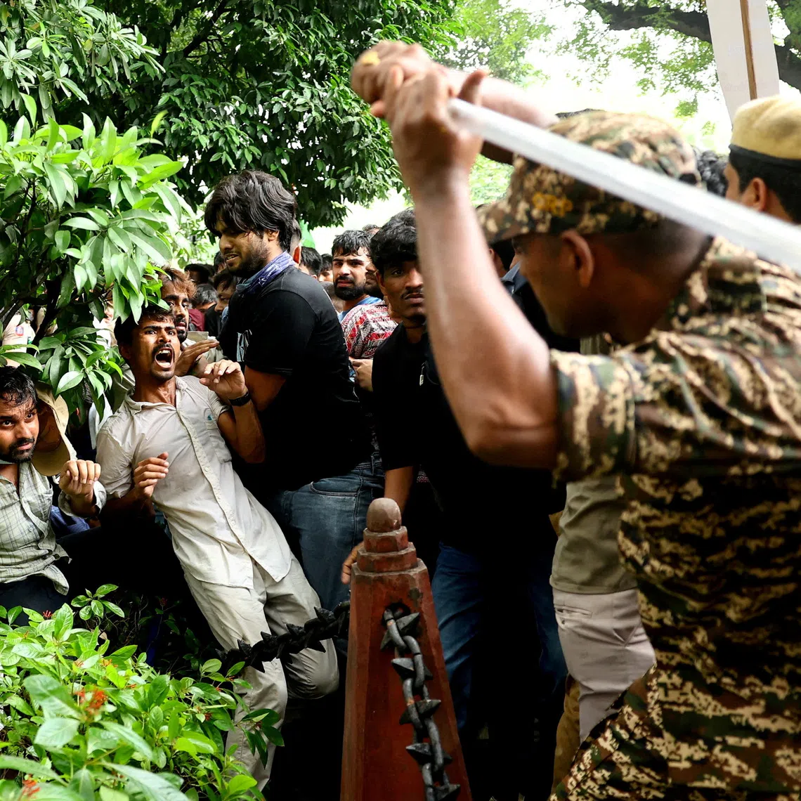 The demonstrations, seen as the worst political crisis of Prime Minister Narendra Modi’s third term, ended after then-education minister Dharmendra Pradhan resigned.