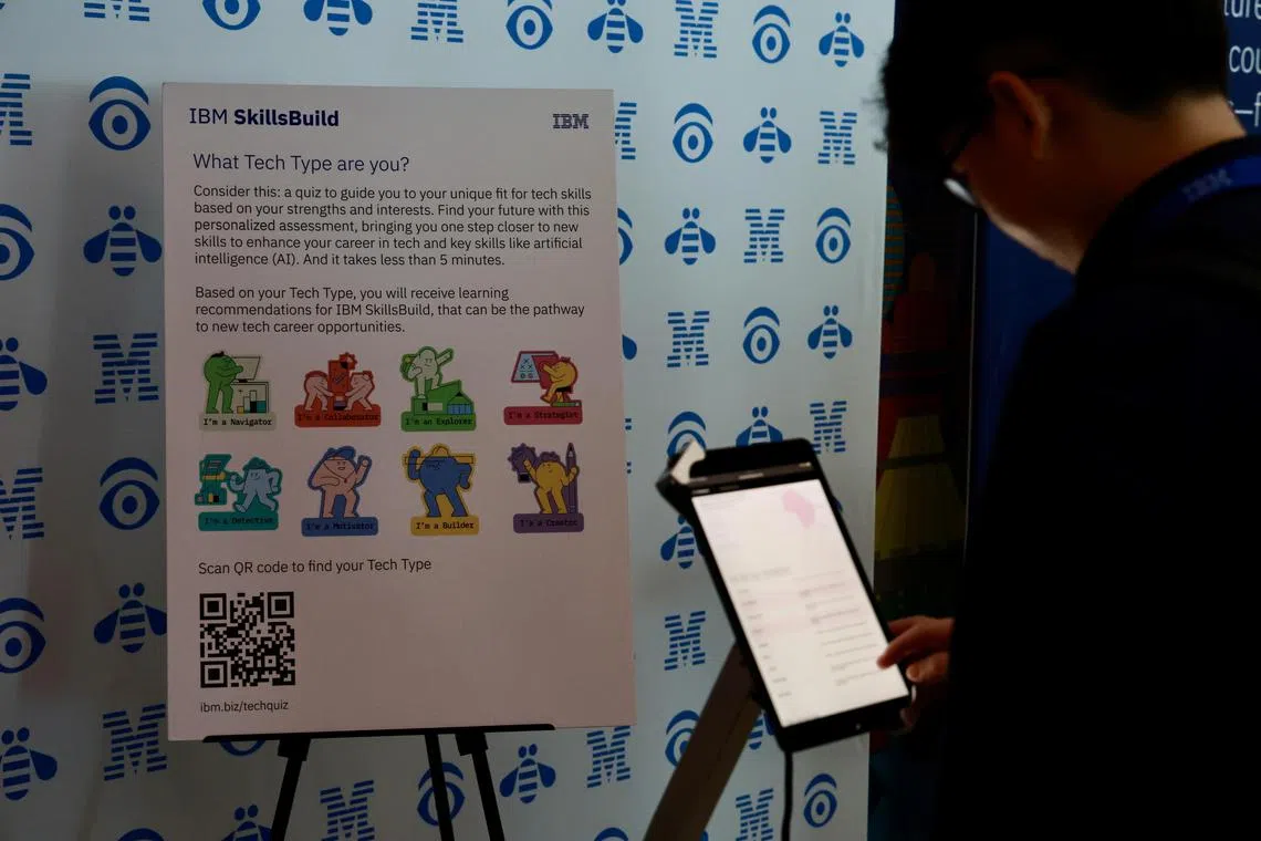 IBM announced a collaboration with two polytechnics and a training provider to use and adapt lessons from tech-related courses in the IBM SkillsBuild platform.