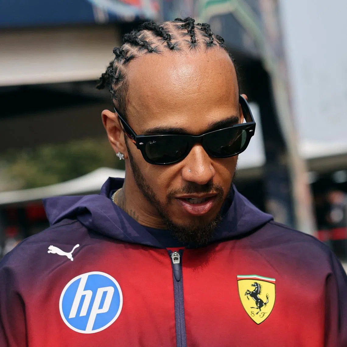 Formula One F1 - Chinese Grand Prix - Shanghai International Circuit, Shanghai, China - March 12, 2026 Ferrari's Lewis Hamilton ahead of the Chinese Grand Prix. REUTERS/Go Nakamura