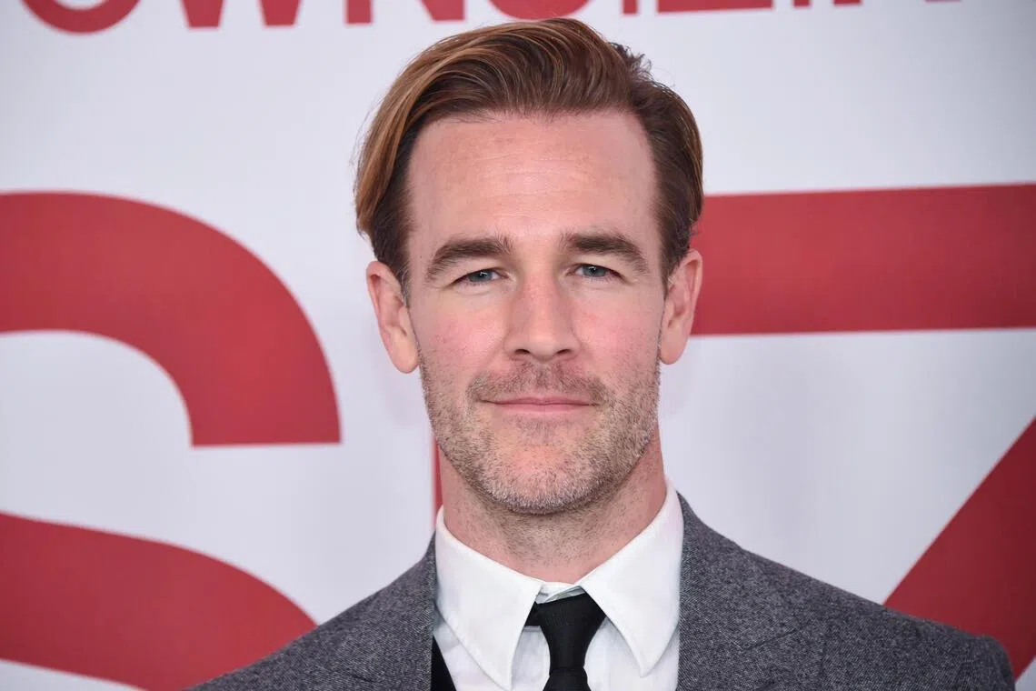 Actor James Van Der Beek, seen here in a 2017 photo, died from colorectal cancer.