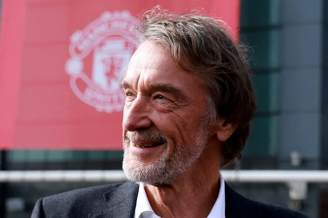 Ineos chairman Jim Ratcliffe is pictured at Old Trafford in Manchester, Britain, March 17, 2023 REUTERS/Phil Noble/File Photo