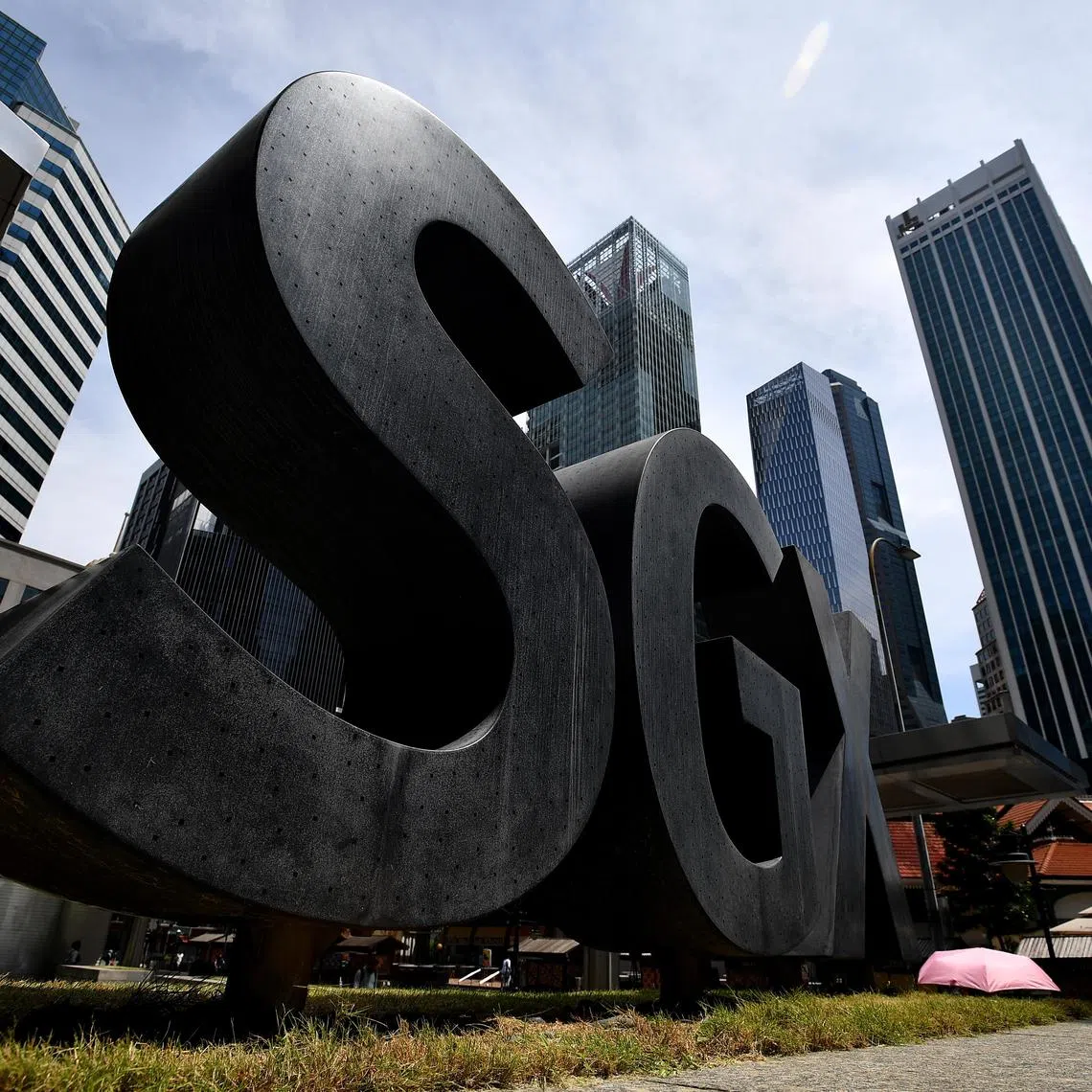 SGX Centre 1 at Shenton Way in the Central Business District on September 1, 2020.