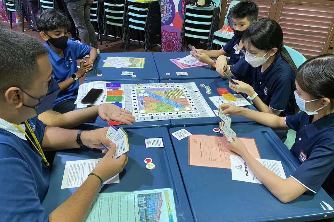 eccracker20-ol - Participants at Crackerjack Championship, a board game tournament organised by education-tech company Face The Future in May 2022.




Credit: Face The Future