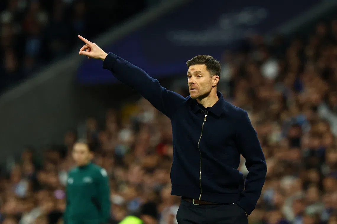 Soccer Football - UEFA Champions League - Real Madrid v Manchester City -  Santiago Bernabeu, Madrid, Spain - December 10, 2025 Real Madrid coach Xabi Alonso REUTERS/Susana Vera