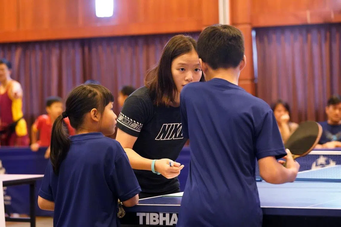 National table tennis player Pearlyn Koh organised a table tennis tournament, which was held at Bukit Batok East Community Centre, for primary school children in 2019.
