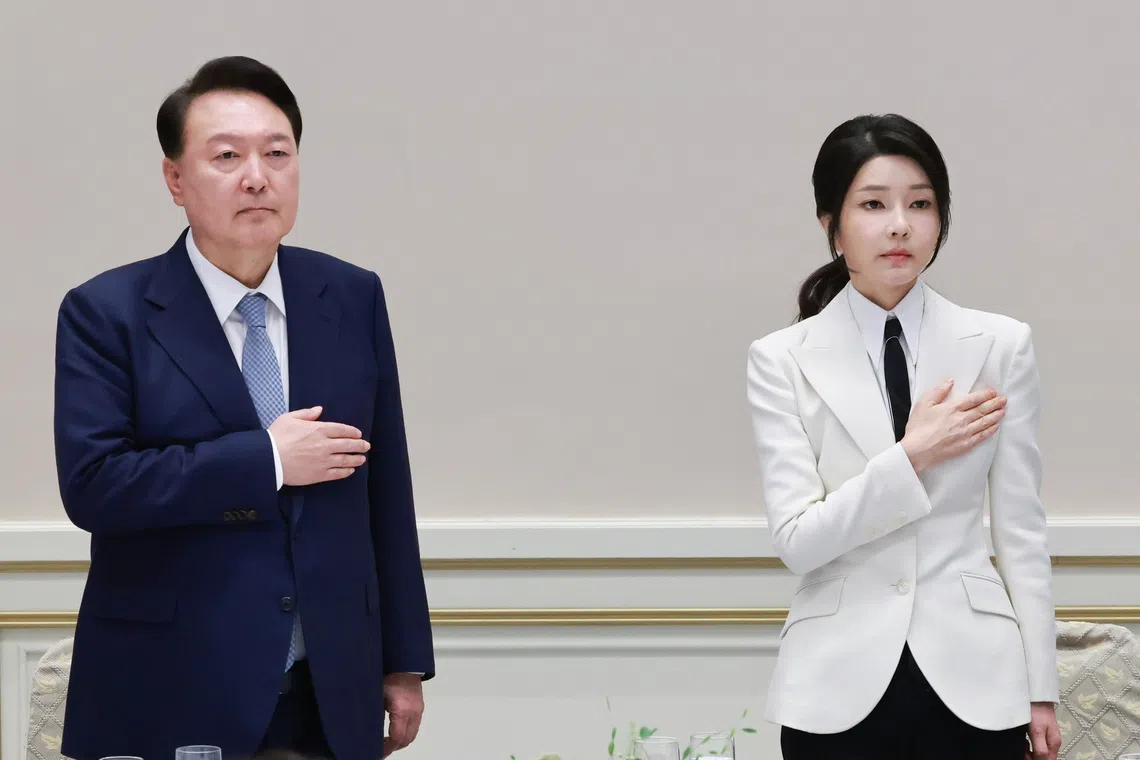 Former South Korean president Yoon Suk Yeol and his wife Kim Keon Hee ordered diplomats to make special arrangements for their dog on a trip to France.