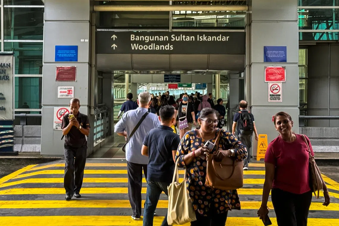 The closure is due to upgrading works, the Johor Immigration Office said.
